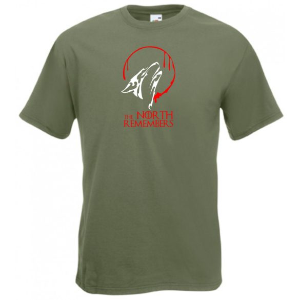 GOT The North Remembers férfi rövid ujjú póló
