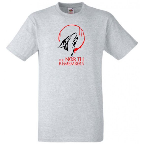 GOT The North Remembers férfi rövid ujjú póló