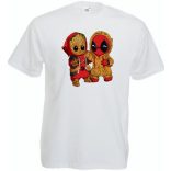 Cuki jelmezes kicsi hősök II. gyerek rövid ujjú póló