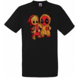 Cuki jelmezes kicsi hősök II. gyerek rövid ujjú póló