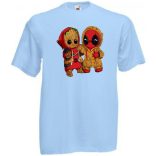 Cuki jelmezes kicsi hősök II. gyerek rövid ujjú póló