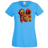 Cuki jelmezes kicsi hősök 2. női rövid ujjú póló