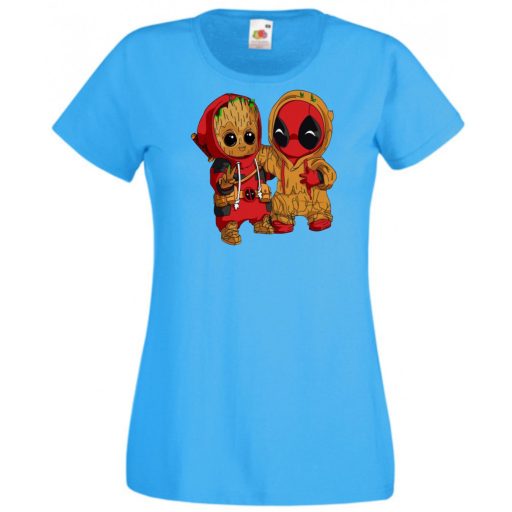 Cuki jelmezes kicsi hősök 2. női rövid ujjú póló