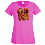 Cuki jelmezes kicsi hősök 2. női rövid ujjú póló