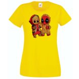 Cuki jelmezes kicsi hősök 2. női rövid ujjú póló