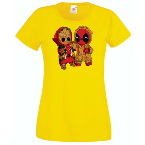 Cuki jelmezes kicsi hősök 2. női rövid ujjú póló