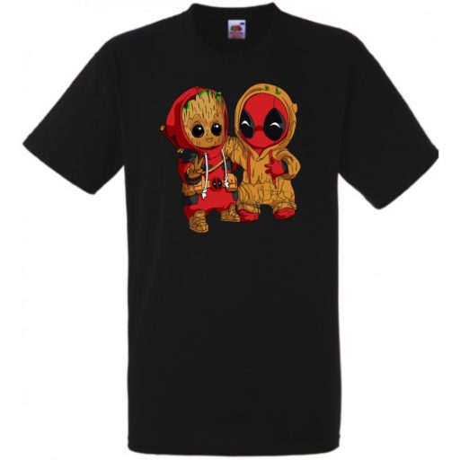 Cuki jelmezes kicsi hősök II. férfi rövid ujjú póló