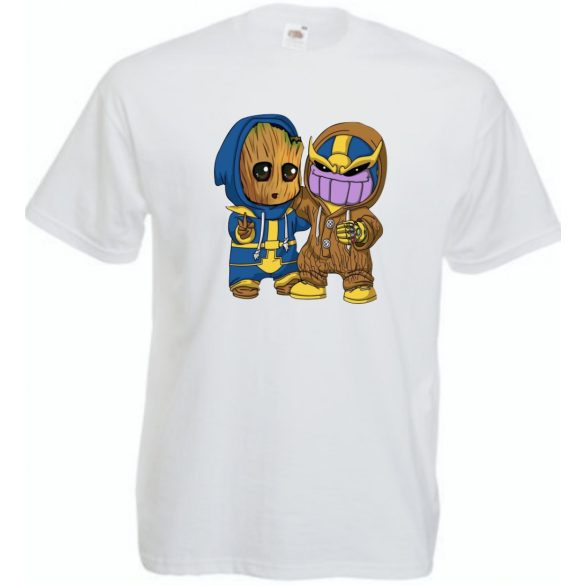 Cuki jelmezes kicsi hősök 3. gyerek rövid ujjú póló