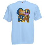 Cuki jelmezes kicsi hősök 3. gyerek rövid ujjú póló