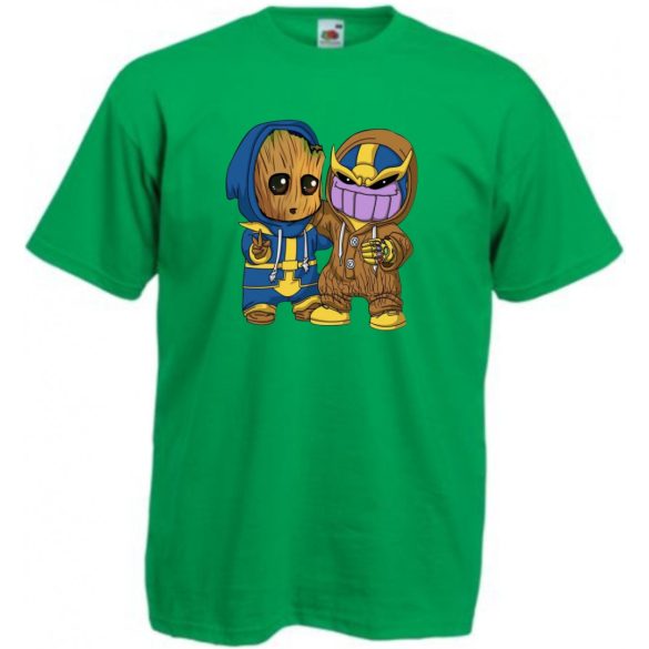 Cuki jelmezes kicsi hősök 3. gyerek rövid ujjú póló