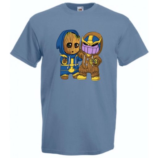 Cuki jelmezes kicsi hősök III. férfi rövid ujjú póló