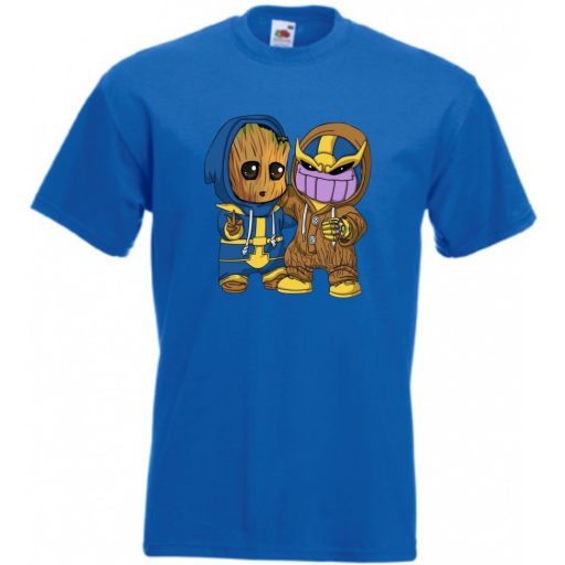 Cuki jelmezes kicsi hősök III. férfi rövid ujjú póló