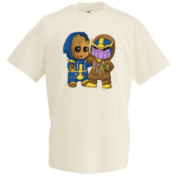 Cuki jelmezes kicsi hősök III. férfi rövid ujjú póló