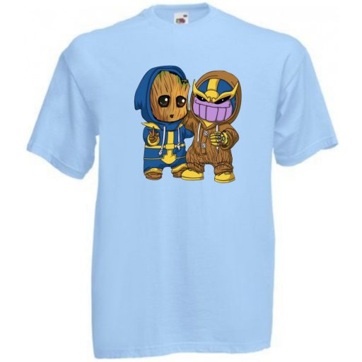 Cuki jelmezes kicsi hősök III. férfi rövid ujjú póló