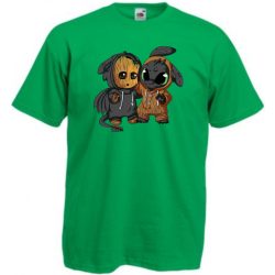 Cuki jelmezes kicsi hősök 4. gyerek rövid ujjú póló