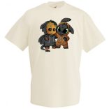 Cuki jelmezes kicsi hősök 4. gyerek rövid ujjú póló