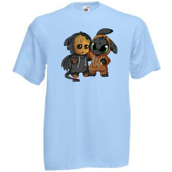 Cuki jelmezes kicsi hősök 4. gyerek rövid ujjú póló