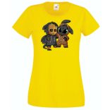 Cuki jelmezes kicsi hősök 4. női rövid ujjú póló