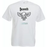 Retro Angyal Koponya Nazareth férfi rövid ujjú póló