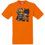 Cuki jelmezes kicsi hősök 5. gyerek rövid ujjú póló