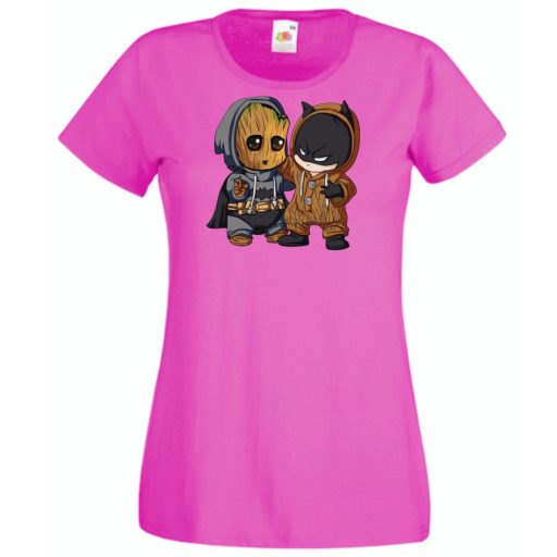 Cuki jelmezes kicsi hősök 5. női rövid ujjú póló