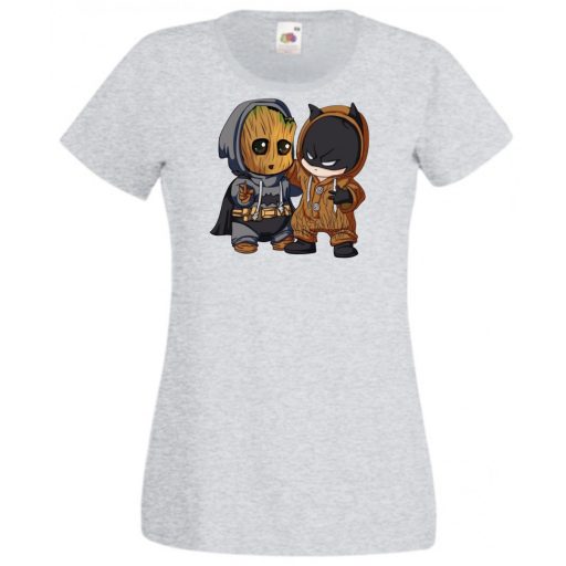 Cuki jelmezes kicsi hősök 5. női rövid ujjú póló