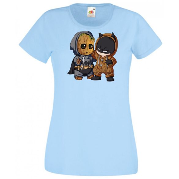 Cuki jelmezes kicsi hősök 5. női rövid ujjú póló