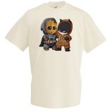 Cuki jelmezes kicsi hősök V. férfi rövid ujjú póló