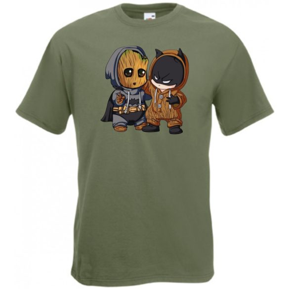 Cuki jelmezes kicsi hősök V. férfi rövid ujjú póló