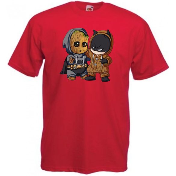 Cuki jelmezes kicsi hősök V. férfi rövid ujjú póló