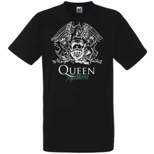 Retro Queen férfi rövid ujjú póló