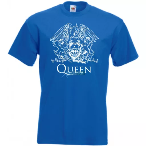 Retro Queen férfi rövid ujjú póló