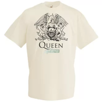 Retro Queen férfi rövid ujjú póló