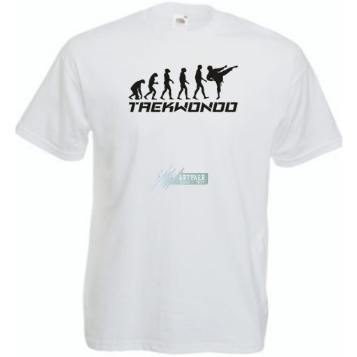 Evolúció – Taekwondo gyerek rövid ujjú póló