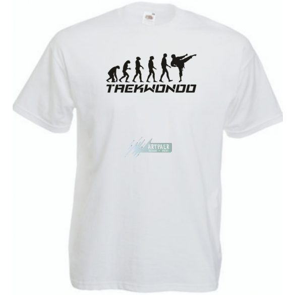Evolúció – Taekwondo gyerek rövid ujjú póló