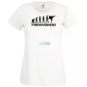 Evolúció – Taekwondo női rövid ujjú póló