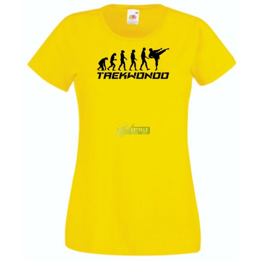 Evolúció – Taekwondo női rövid ujjú póló