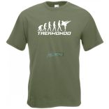 Evolúció - Taekwondo férfi rövid ujjú póló