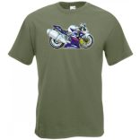 Motor fan Honda férfi rövid ujjú póló