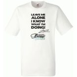 Leave me alone ... autóverseny rajongó férfi rövid ujjú póló