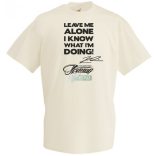 Leave me alone ... autóverseny rajongó férfi rövid ujjú póló