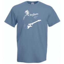 Legendás gitáros Eric Clapton férfi rövid ujjú póló