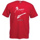 Legendás gitáros Eric Clapton férfi rövid ujjú póló