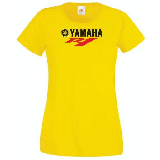 Motor fan Yamaha R1 női rövid ujjú póló