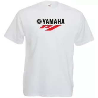 Motor fan Yamaha R1 férfi rövid ujjú póló
