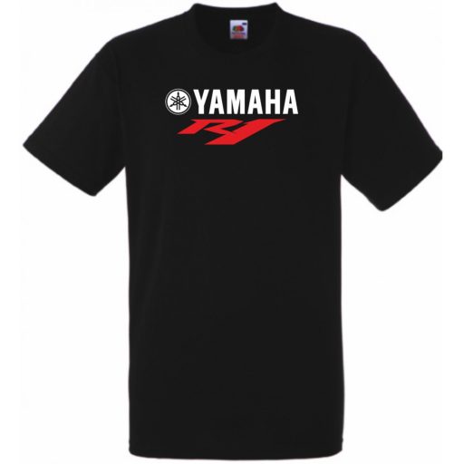 Motor fan Yamaha R1 férfi rövid ujjú póló