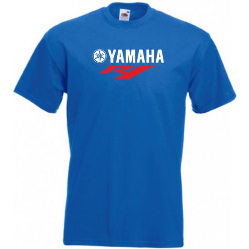 Motor fan Yamaha R1 férfi rövid ujjú póló