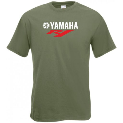 Motor fan Yamaha R1 férfi rövid ujjú póló