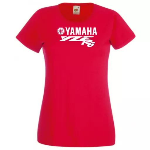 Motor fan Yamaha YZF R6 női rövid ujjú póló