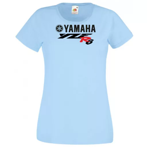 Motor fan Yamaha YZF R6 női rövid ujjú póló